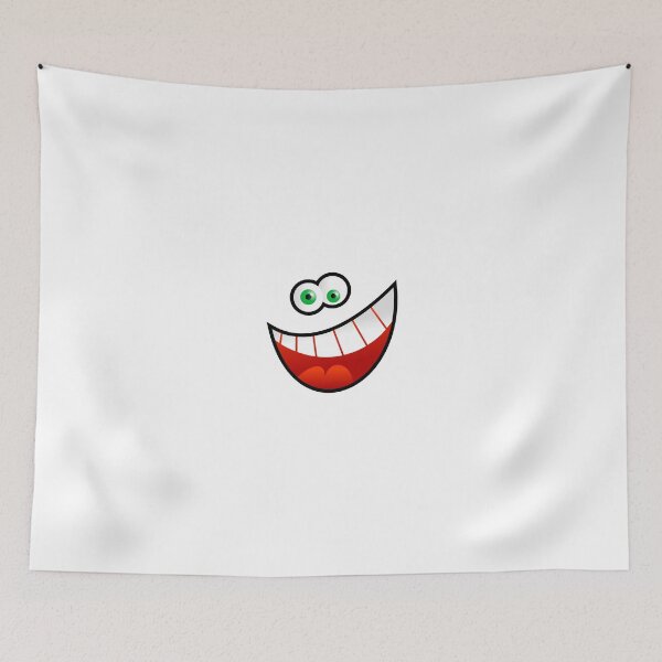 Item preview, Cheerful Monster Facial Expression designed and sold by AmazingViews.