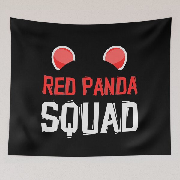 Item preview, Red panda squad designed and sold by ElBeDesigns.