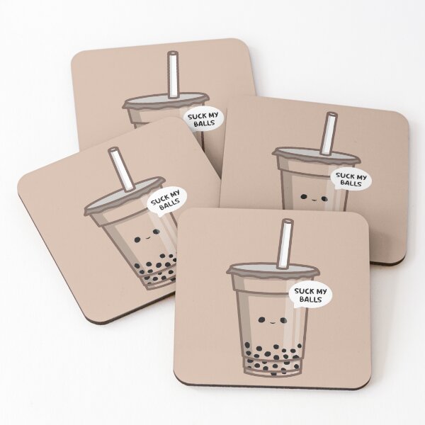 Artikelvorschau, Saugen Sie meine Bälle Bubble Tea Witz entworfen und verkauft von hadicazvysavaca.