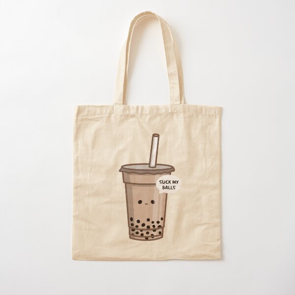 Taro Slush Bubble Tea Boba Tote Bag for Sale by Marie-sea