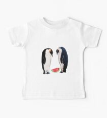Watermelon Penguin Parents Baby Tee