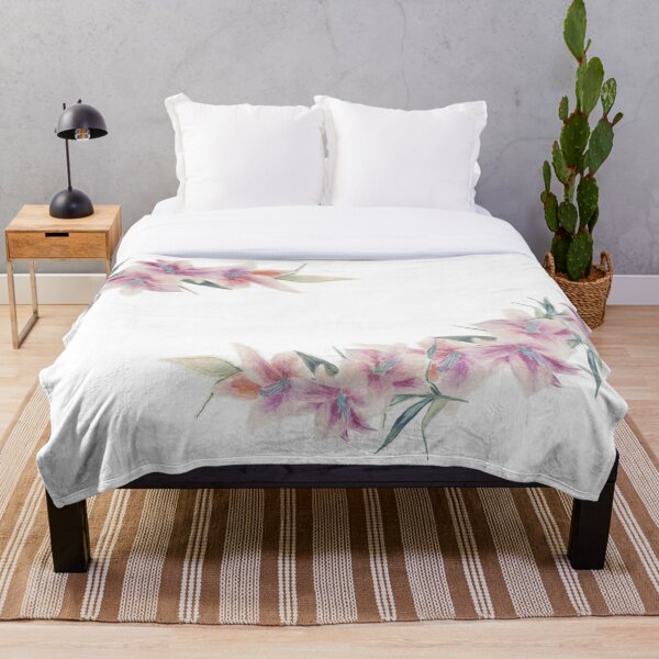 Item preview, Purple Lilies  designed and sold by RoseateCo.