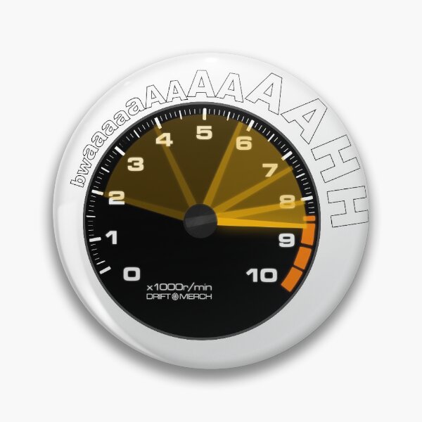Item preview, BWAAAH Racing Tachometer Funny Car Enthusiast Revving Heart designed and sold by driftmerch.