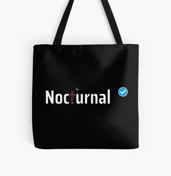 Verified Nocturnal All Over Print Tote Bag