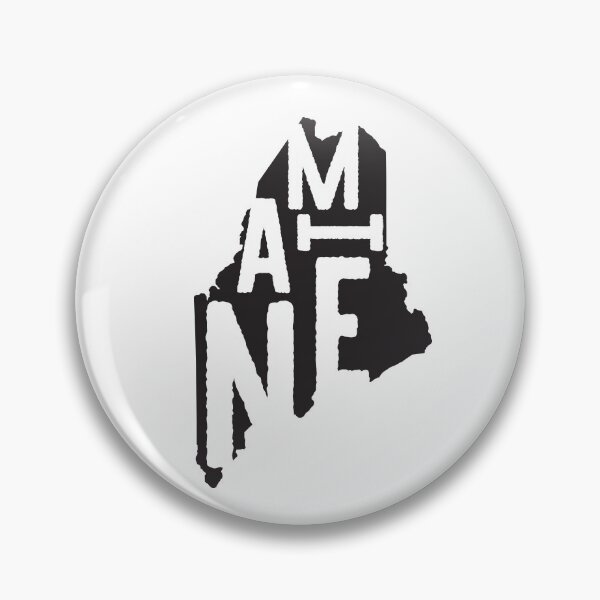 Item preview, Maine State Design | Vintage Maine Lettering Graphic | Maine Gift | Maine Map designed and sold by crookedriverusa.