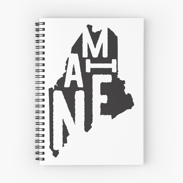 Item preview, Maine State Design | Vintage Maine Lettering Graphic | Maine Gift | Maine Map designed and sold by crookedriverusa.