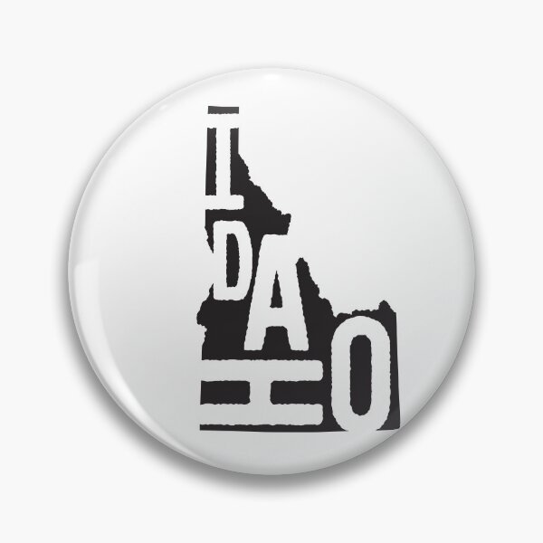 Item preview, Idaho State Design | Vintage Idaho Lettering Graphic | Idaho Gift | Idaho Map designed and sold by crookedriverusa.
