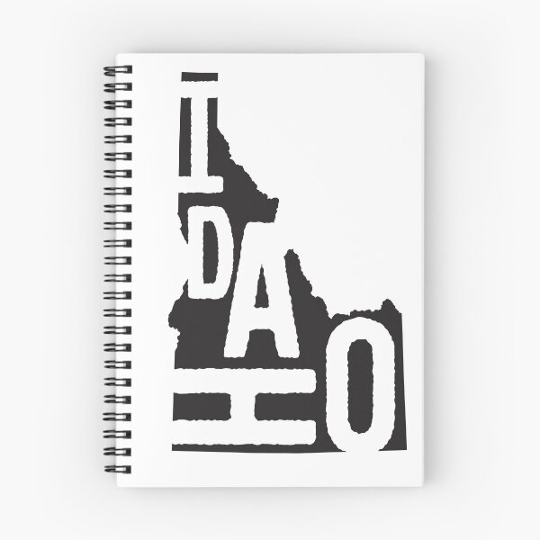 Item preview, Idaho State Design | Vintage Idaho Lettering Graphic | Idaho Gift | Idaho Map designed and sold by crookedriverusa.