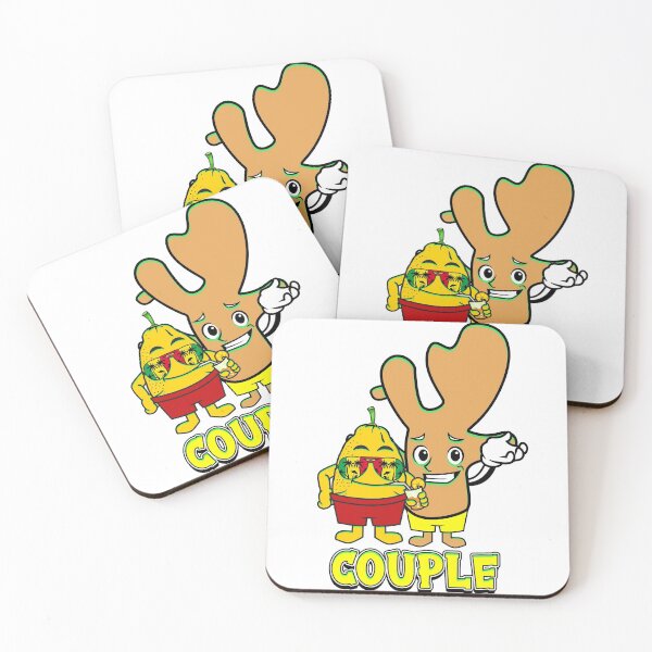 Item preview, Love Funny Ginger and Lemon Couple Giftidea  designed and sold by HamidasPrime.