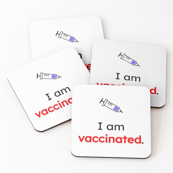 Item preview, I Am Vaccinated Product Design designed and sold by TunnelDesign.