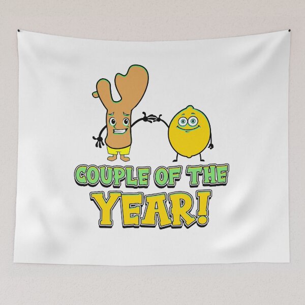 Item preview, Love Funny Ginger and Lemon Couple Giftidea designed and sold by HamidasPrime.