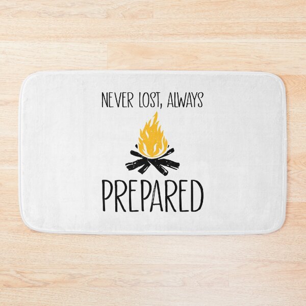 Item preview, Bushcraft never lost always prepared designed and sold by ElBeDesigns.