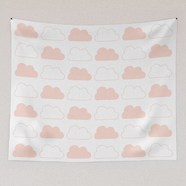 Item preview, Pink Clouds on a white sky designed and sold by CSouissi.