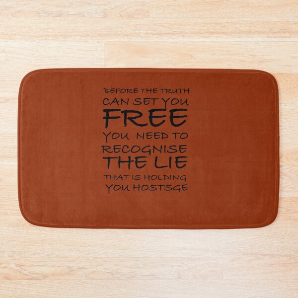 Item preview, Before the truth can set you free you need to recognise the lie that is holding you hostage. designed and sold by sourceoflife.