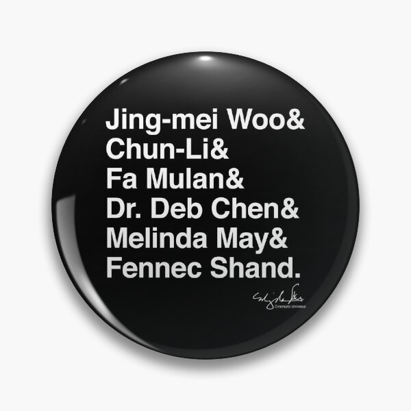 Item preview, Ming-Na Wen Cinematic Universe designed and sold by BetterTogetherM.