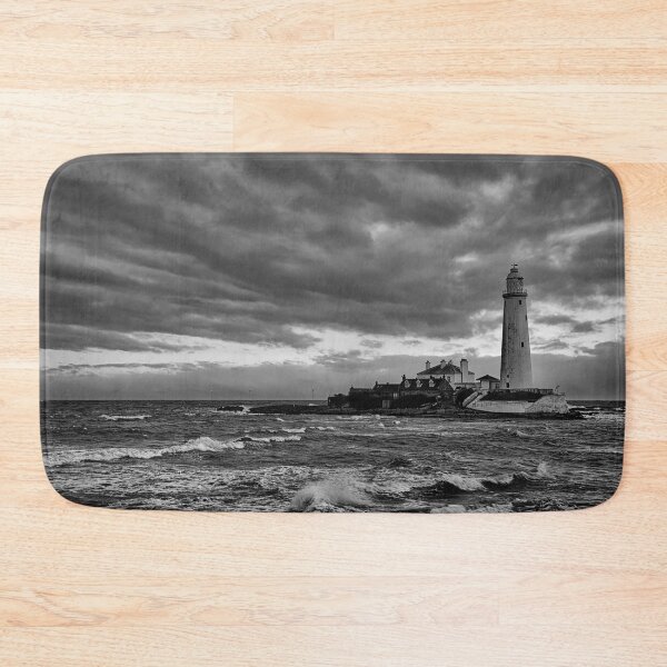 Item preview, St Mary's Island in black and white designed and sold by Violaman.