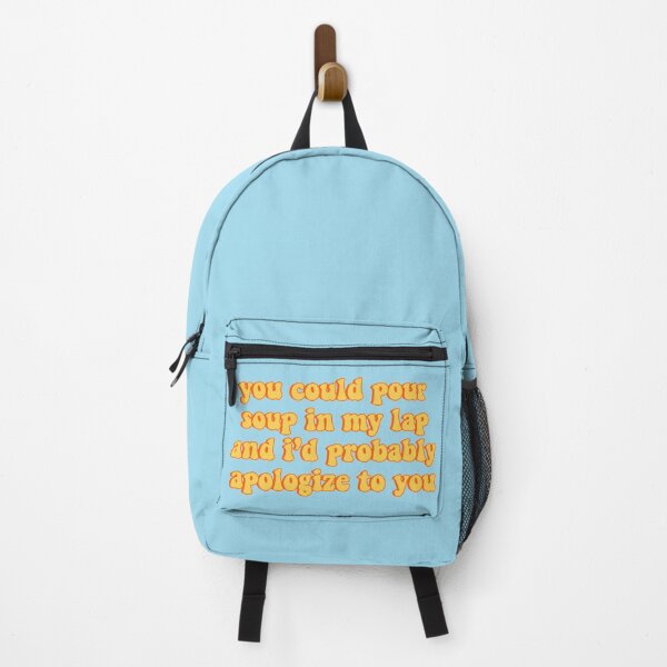 Item preview, You Could Pour Soup In My Lap And I'd Probably Apologize To You John Mulaney Quote designed and sold by tryin2brelevant.