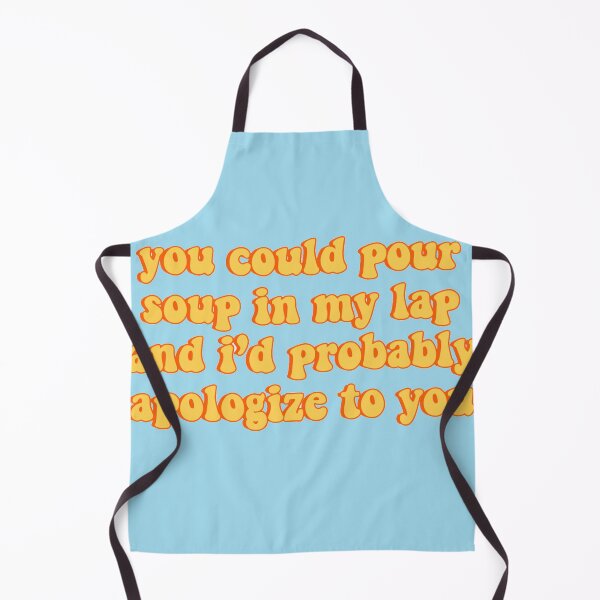 Item preview, You Could Pour Soup In My Lap And I'd Probably Apologize To You John Mulaney Quote designed and sold by tryin2brelevant.