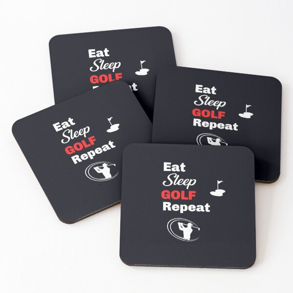 Item preview, "Eat. Sleep. Golf, Repeat." For golf fanatics. Golf is a wonderful game. designed and sold by JoelsCorner.