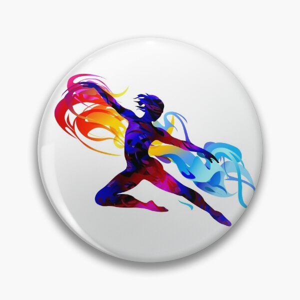 Item preview, Ballet dancer athlete yoga dancing jumping designed and sold by Arija07.