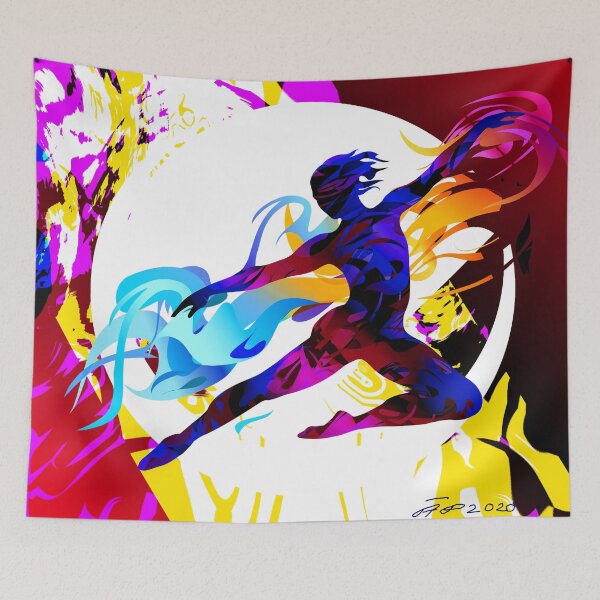 Item preview, Ballet dancer athlete yoga dancing jumping designed and sold by Arija07.