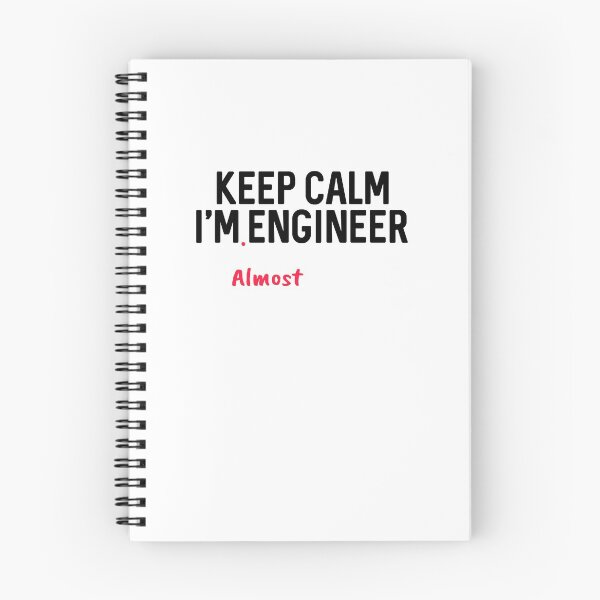 Item preview, Keep Calm I'm Almost Engineer  designed and sold by ProtonProject.