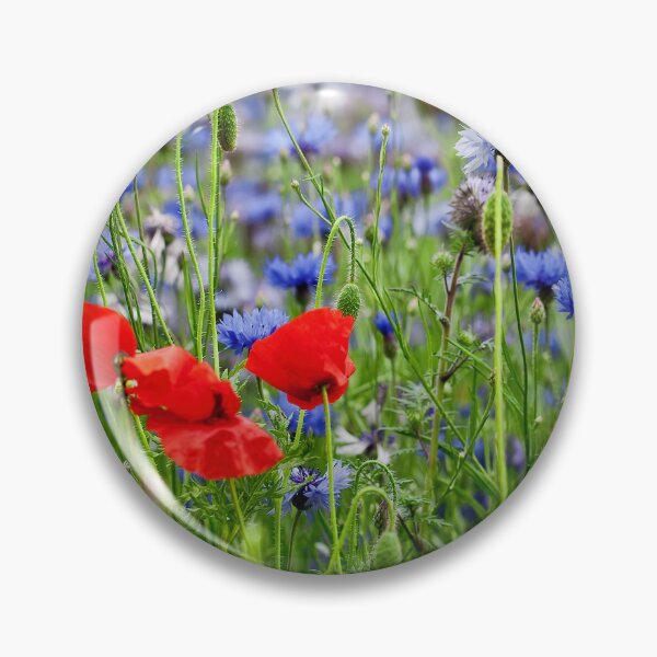 Item preview, Poppies and Cornflowers growing wild designed and sold by Violaman.