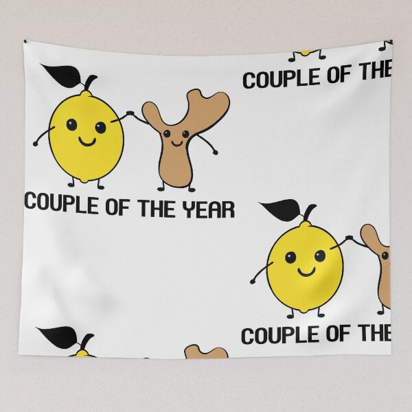 Item preview, Couple Love Funny Ginger and Lemon Couple Giftidea designed and sold by HamidasPrime.