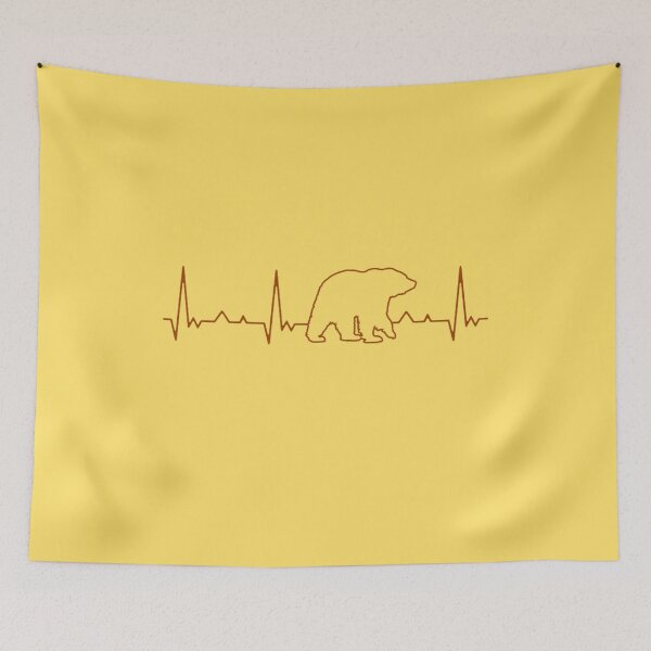 Artikelvorschau, BEAR HEARTBEAT entworfen und verkauft von designedtoyou.