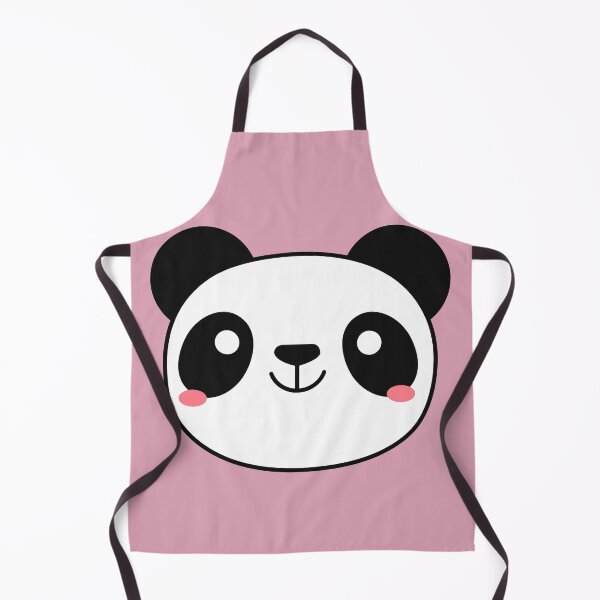 Item preview, Happy Panda Face (Pink) designed and sold by Hedda Young.