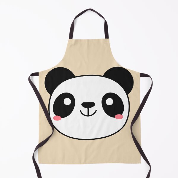 Item preview, Happy Panda Face (Yellow) designed and sold by Hedda Young.