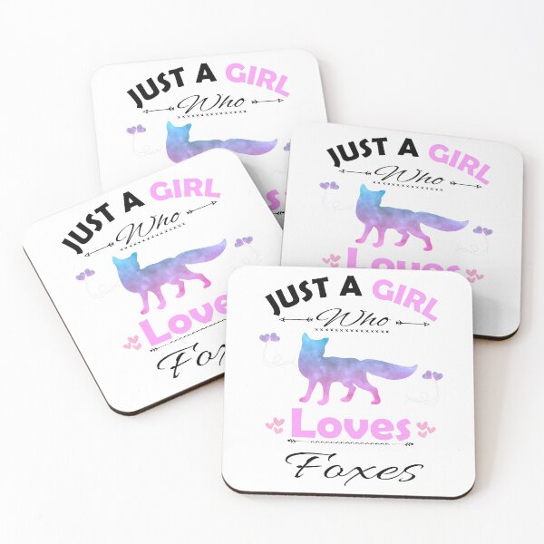 Item preview, Just A Girl Who Loves Foxes designed and sold by PRINTED ..