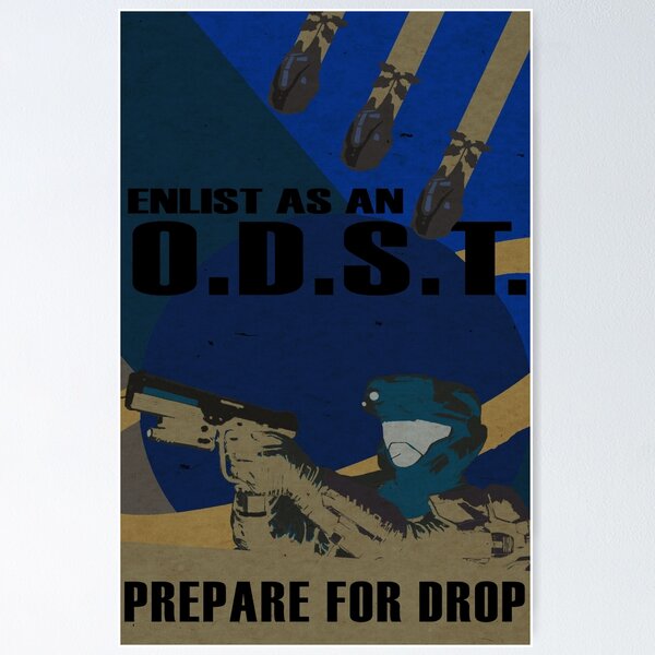 Artikel-Vorschau von Anmelden als ODST Blue, designt und verkauft von SoloCompass.