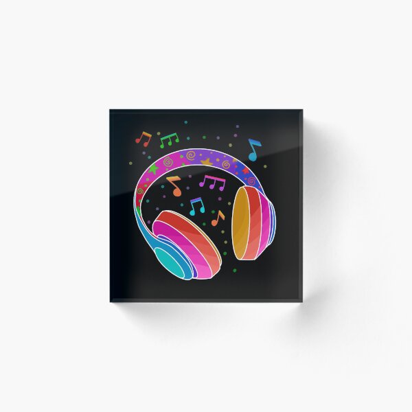 Item preview, Colorful Headphones designed and sold by avacado-designs.