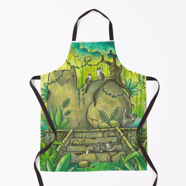 Item preview, Jungle Cat Ruins designed and sold by kattvalk.