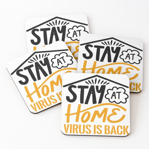 Item preview, stay at home virus is back designed and sold by design880.