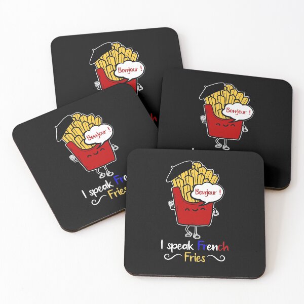 Item preview, I Speak French Fries designed and sold by VintagePathway.