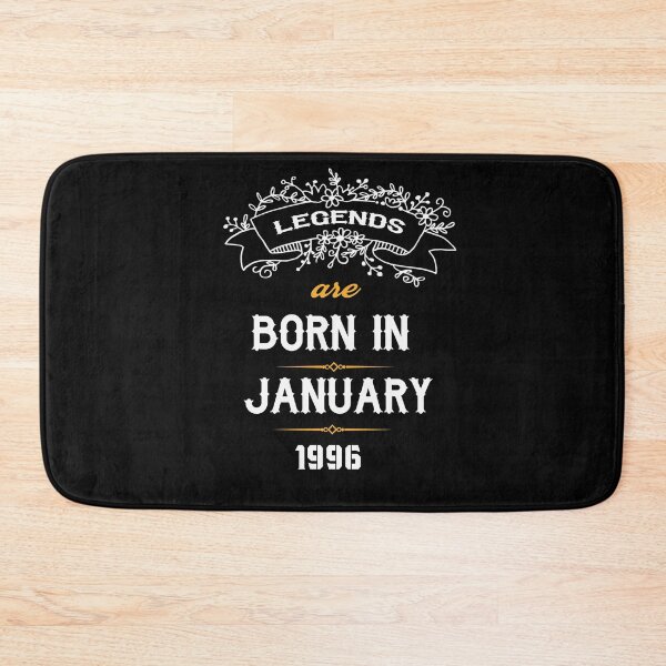 Item preview, legends are born in january 1996 - birthday gifts - designed and sold by Belmzouart.