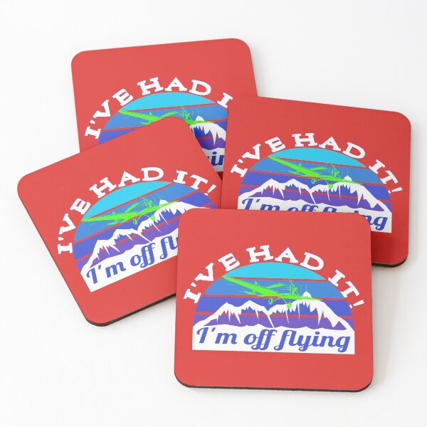 Item preview, I've had enough, I'm off flying - Vintage Color Design designed and sold by FouDeeziner.