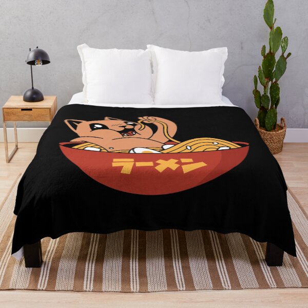 Item preview, Cute Cat Eating Ramen designed and sold by OnepixArt.