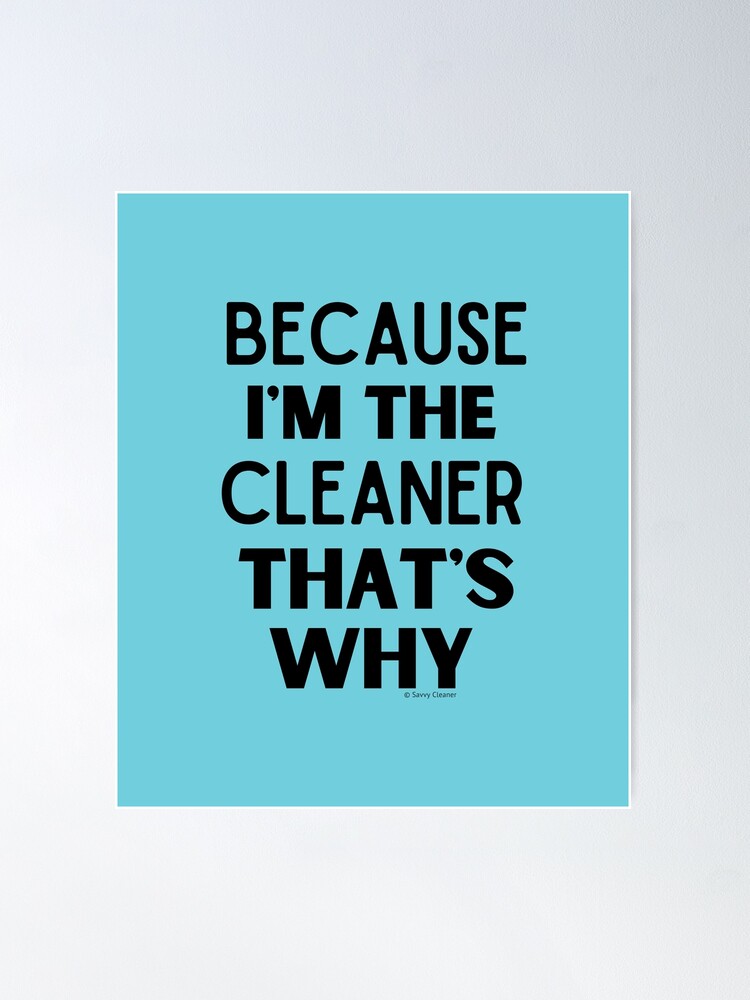 Cleaning is Good for the Soul Retro Cleaning Lady Gifts Poster for Sale by  SavvyCleaner