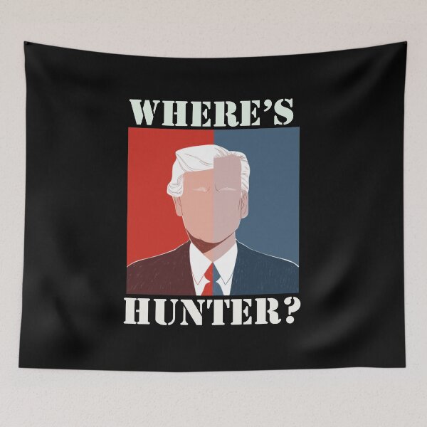 Item preview, Where’s Hunter, New style text designed and sold by kamaldc.