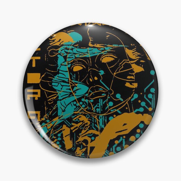Item preview, Ghost in the Shell Retro Vintage designed and sold by Teebuya.