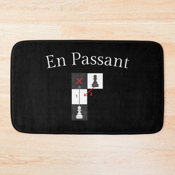 Item preview, En Passant | Chess Term/Move designed and sold by CozyMarket.