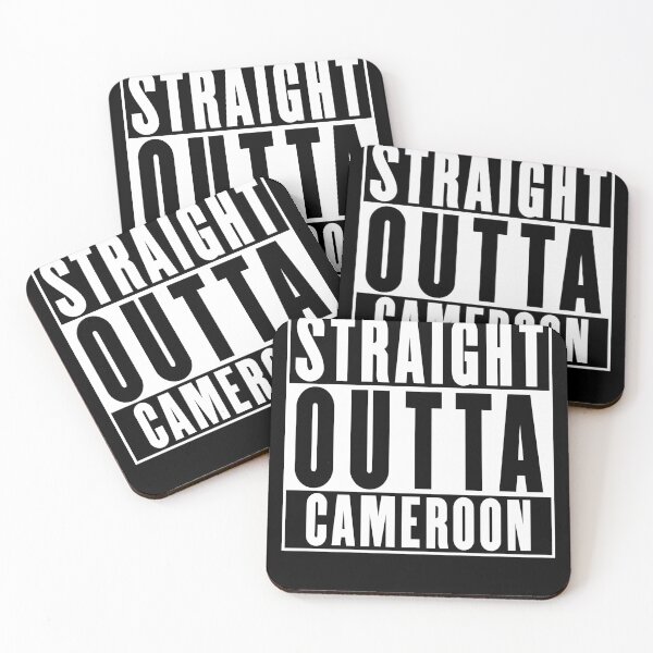 Item preview, Straight Outta Cameroon designed and sold by RandomStuffShop.