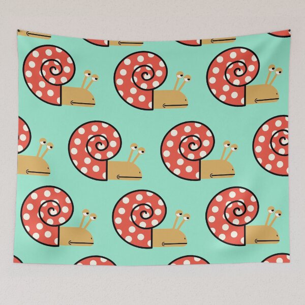 Item preview, Funny Snail Pattern designed and sold by Unicorn7Magic.