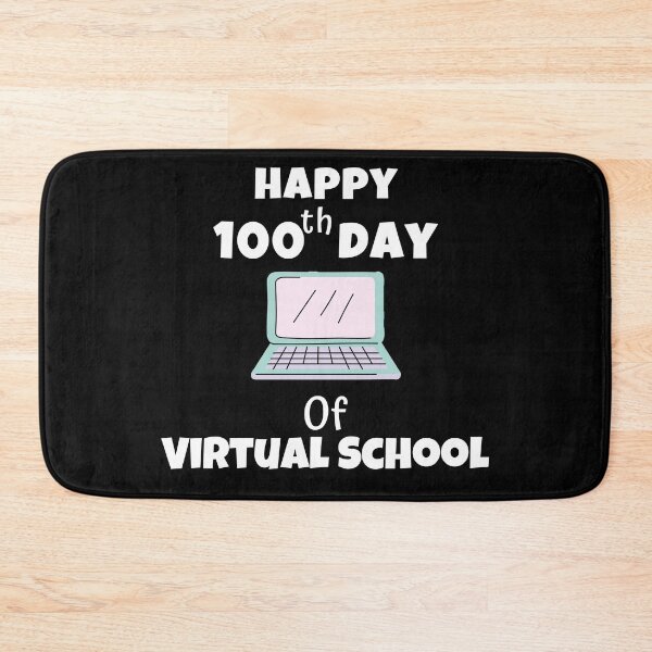 Item preview, Happy 100th Day of Virtual School Funny 100th Day Of School Gift designed and sold by saadtraibiz.