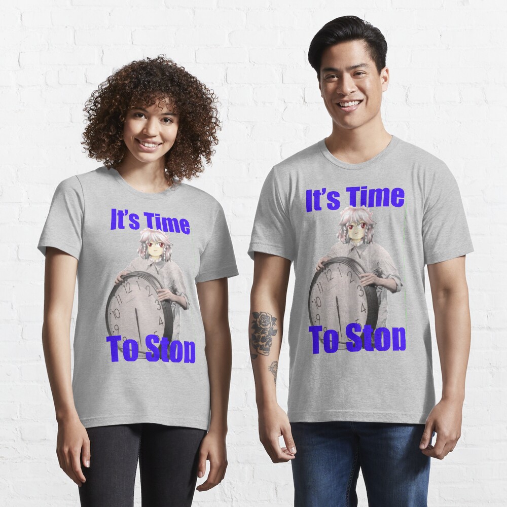 Touhou: Sakuya TIME TO STOP! Essential T-Shirt