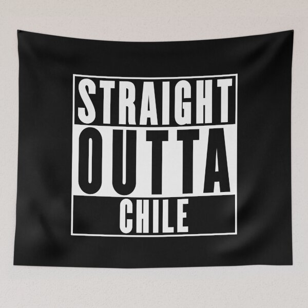Item preview, Straight Outta Chile designed and sold by RandomStuffShop.