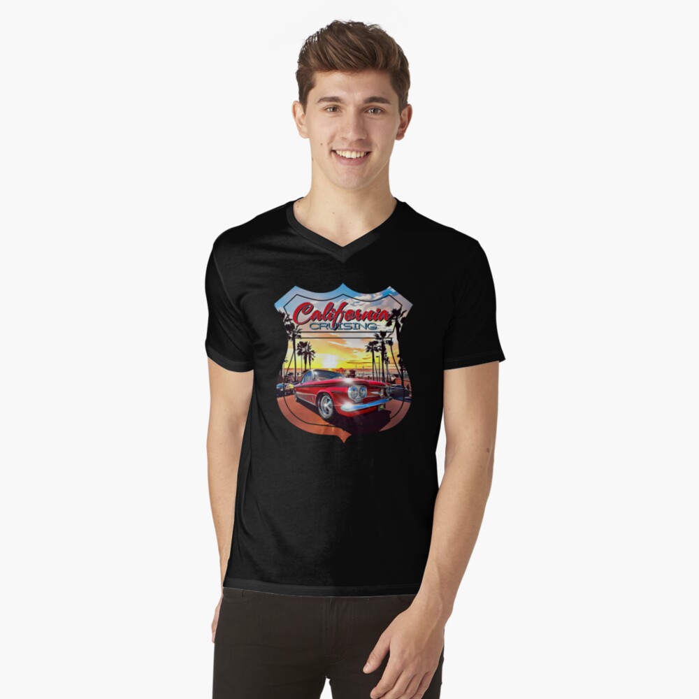 Item preview, V-Neck T-Shirt designed and sold by FlatSixGraphics.